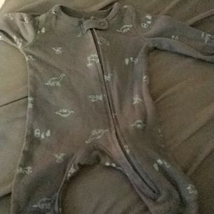 Newborn dinosaur onesie